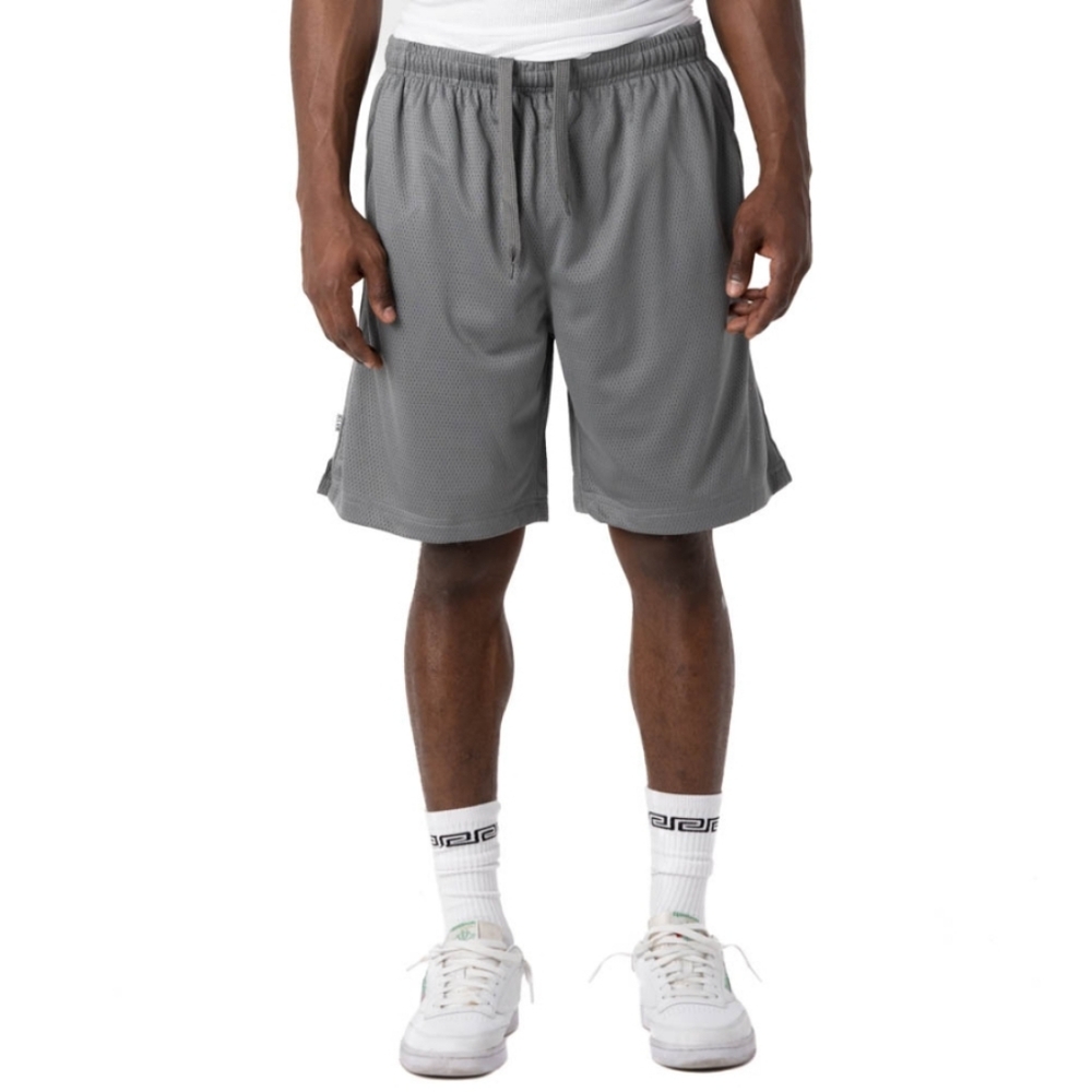 Pro Club Comfort Mesh Athletic Shorts in Gray Size XL